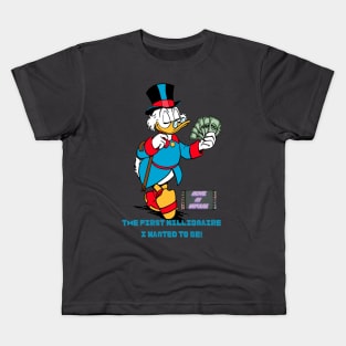 Scrooge McDuck the millionaire! Kids T-Shirt